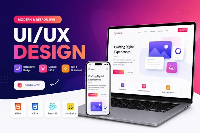 create responsive website in react