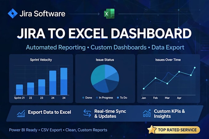 create automated jira dashboards and reports in excel
