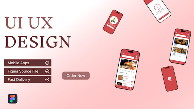 design modern IOS, android mobile app UI UX design