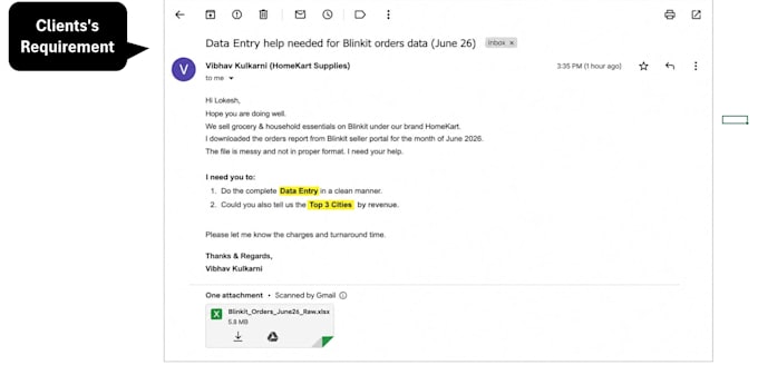 clean messy excel data and create pivot tables and charts