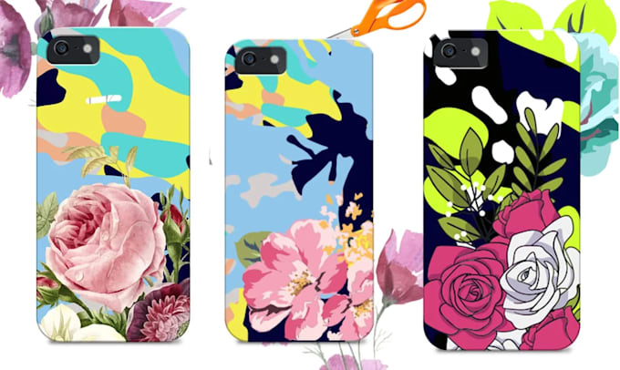 create super creative eye catching phone case design
