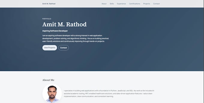 create and deploy your portfolio website on github pages for free