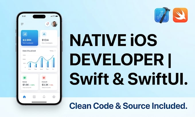build a professional native ios app in swift and swiftui