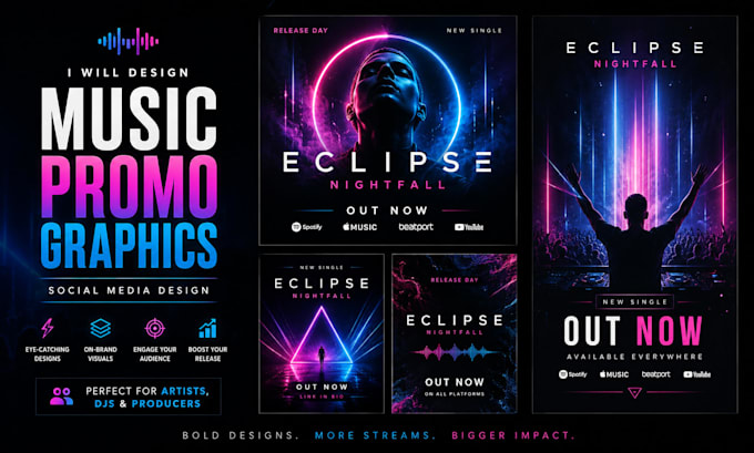design for music promotion