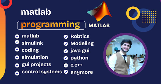 provide urgent services of matlab programming, simulink and gui