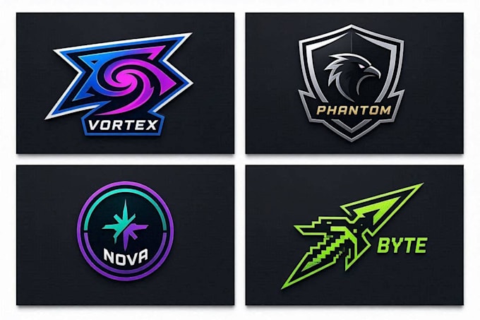 design professional gaming, twitch and youtube channel logo