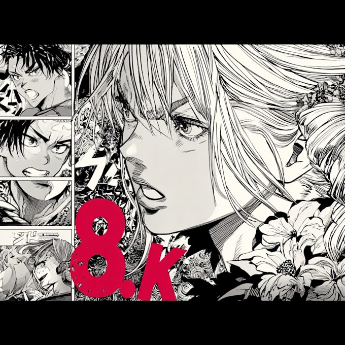 manga comic book illustration, manga comic art