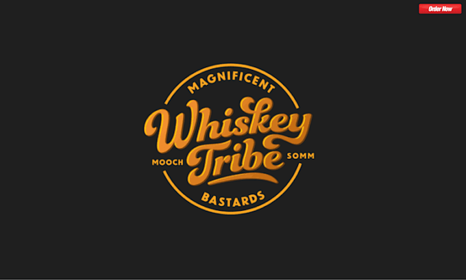 design a minimal old retro vintage logo design