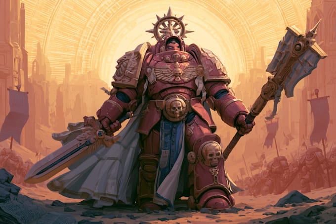 drawing your warhammer 40k