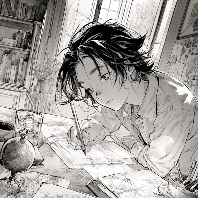 comic illustration comic book illustration manga comic