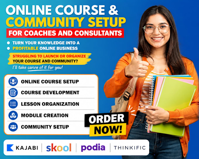 develop online course and community for consultants and coaches