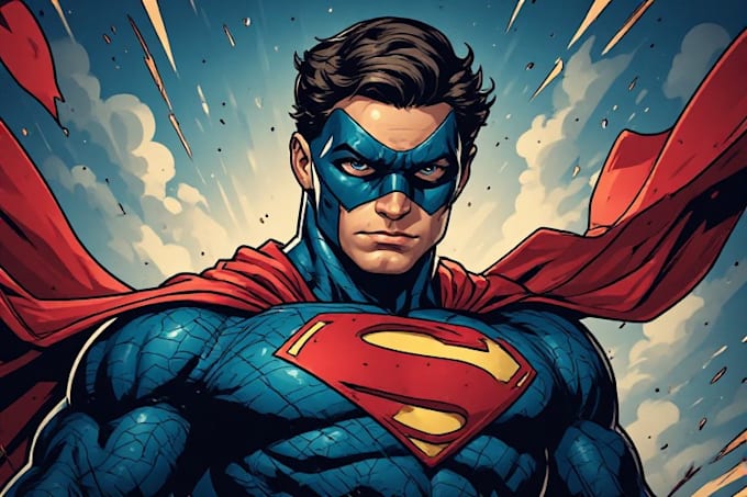 do a superhero comic