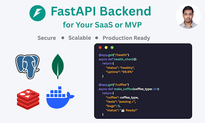build a scalable fastapi backend and API