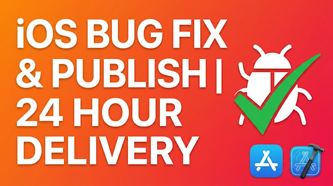 fix native ios app bugs and publish app on app store connect