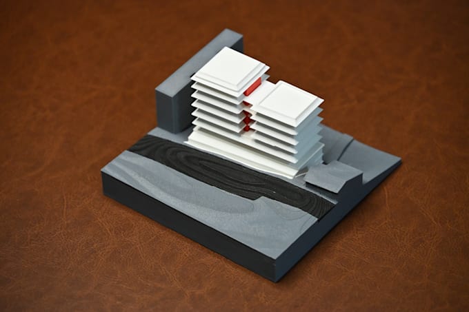 make custom 3d printable architectural models