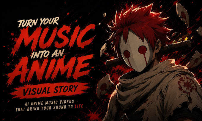 create ai anime music video