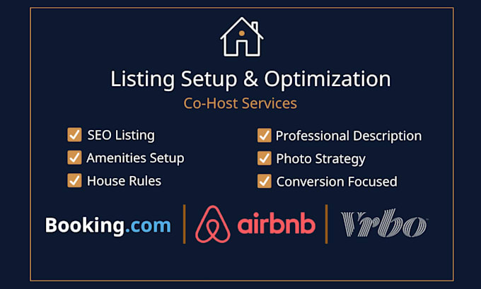set up and optimize your airbnb and booking com listing