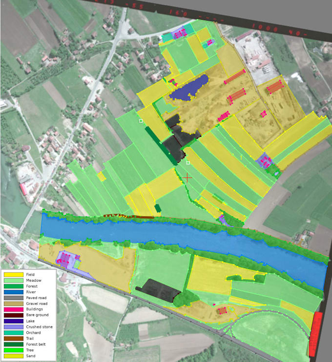 accurately georeference maps and vectorize raster data