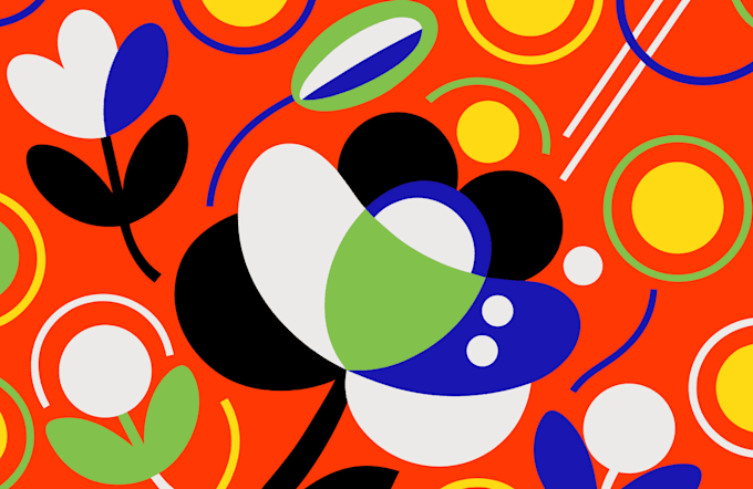 design seamless pattern textile prints pattern design