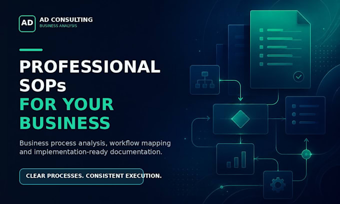 create professional standard operating procedures sop for your business