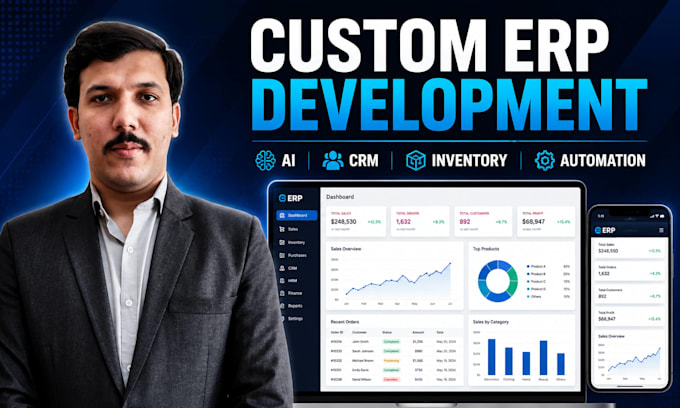 develop a custom erp system tailored to your business