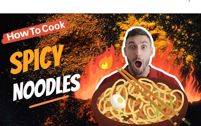 design eye catching youtube thumbnail