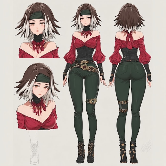 create custom anime scenes with characters and detailed