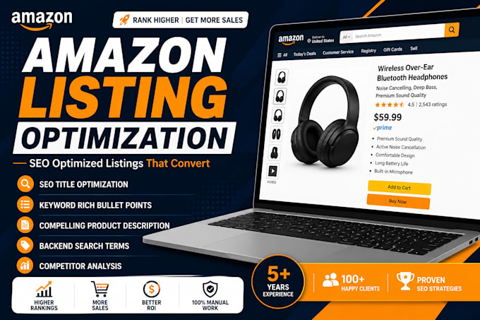 optimize your amazon listing with SEO title and bullet points