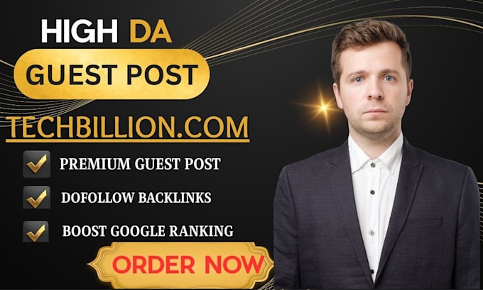 publish a technology guest post with tech backlinks