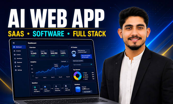 build your ai web app, saas, or software as a full stack ai engineer