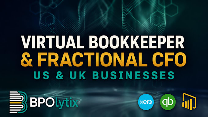 be your monthly virtual bookkeeper and fractional cfo