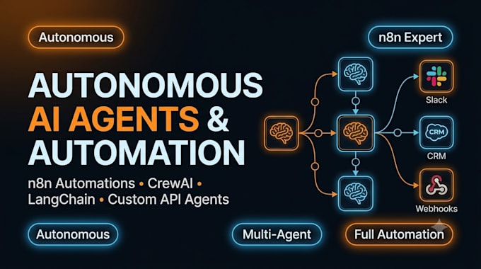 build autonomous ai agents and automated workflows for your business