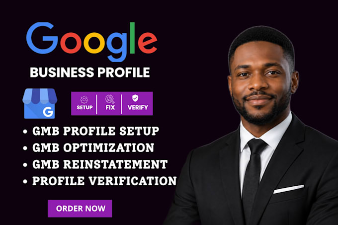 setup gmb profile optimize gmb reinstate suspended gmb