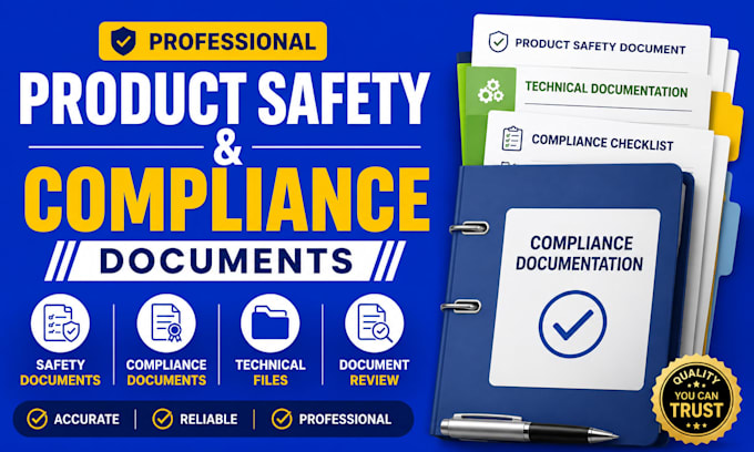 create product safety and compliance documents