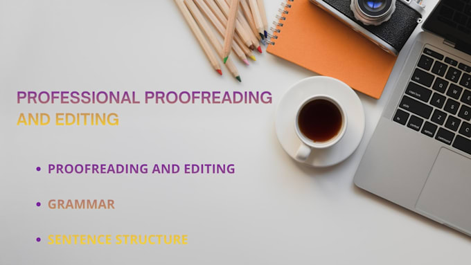 proofread and edit your english documents