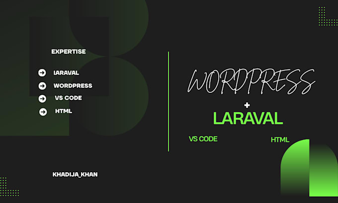 develop a custom laravel and wordpress website