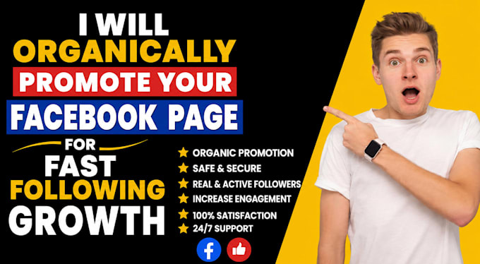do organic facebook page promotion
