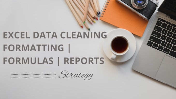 clean, format and organize excel data professionally