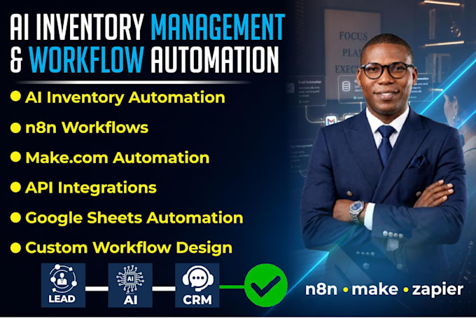 build inventory management ai agent automation workflows for business