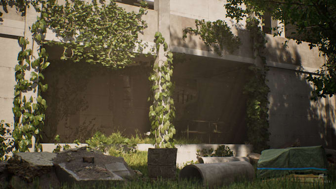 design stunning realistic 3d environments in unreal engine 5