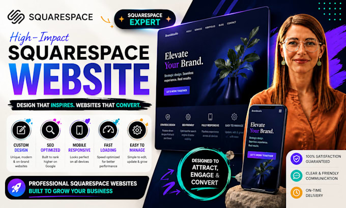 build squarespace website design website development as squarespace expert
