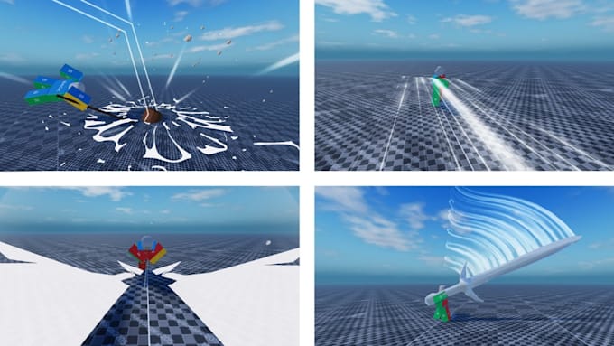 create roblox vfx, combat animation, movesets ability for your roblox game