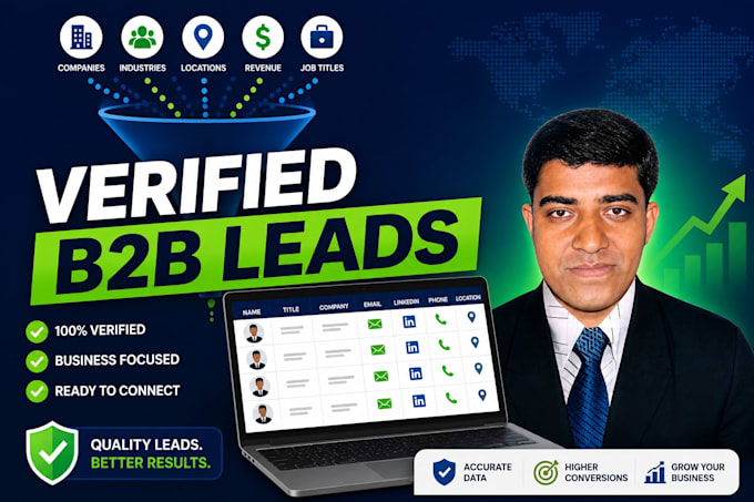 do lead scraping and create prospect list for you