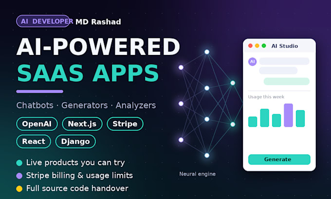 build an ai powered saas app with nextjs and stripe
