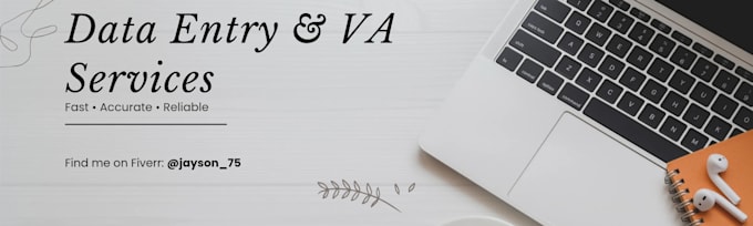 do accurate data entry typing and virtual assistant tasks