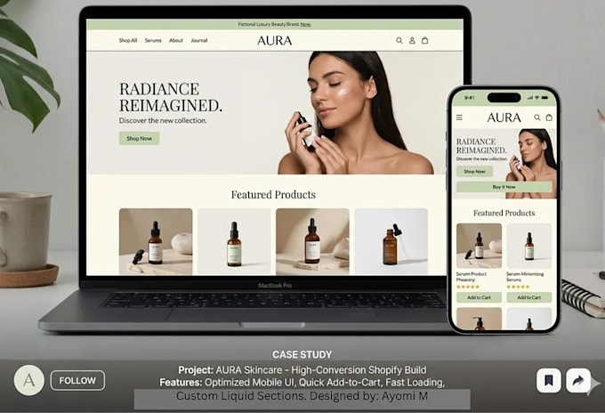 build shopify store setup and shopify ecommerce website development