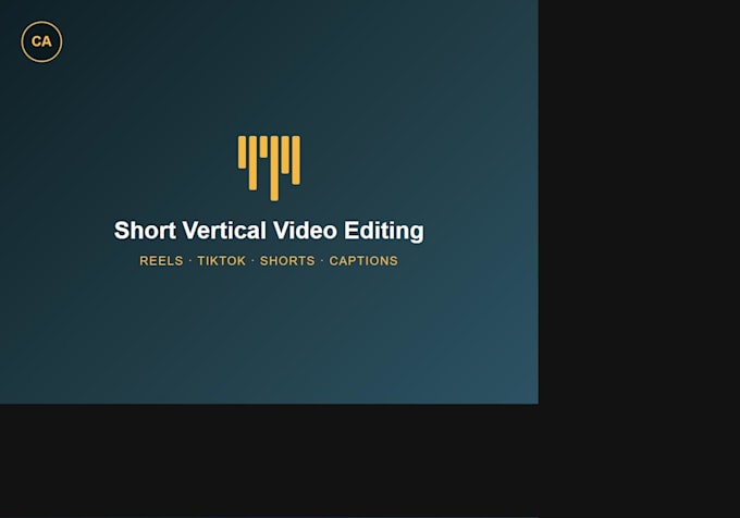 edit a short vertical video with captions
