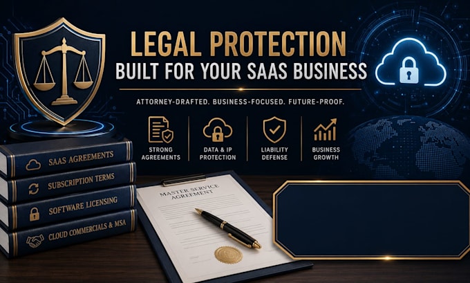 draft professional saas customer agreements and software contracts