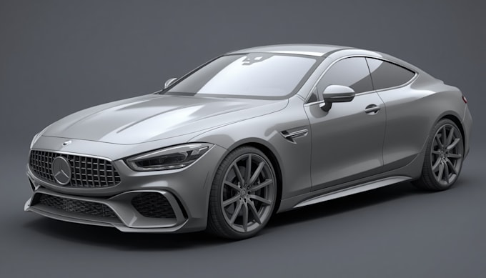 do 3d car modeling, custom car model, car animation, widebody kit, car interior