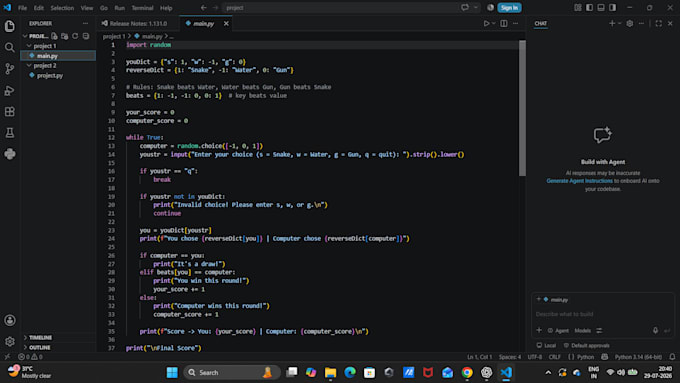 create python scripts and automate task
